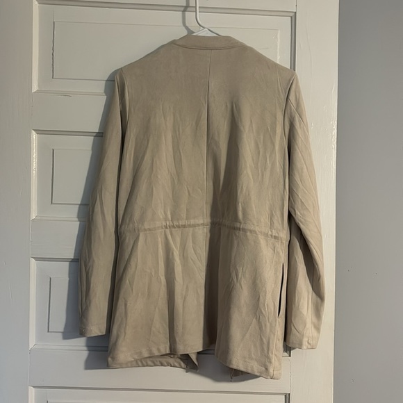 Thread and Supply Suede Open Front Jacket - Picture 4 of 5